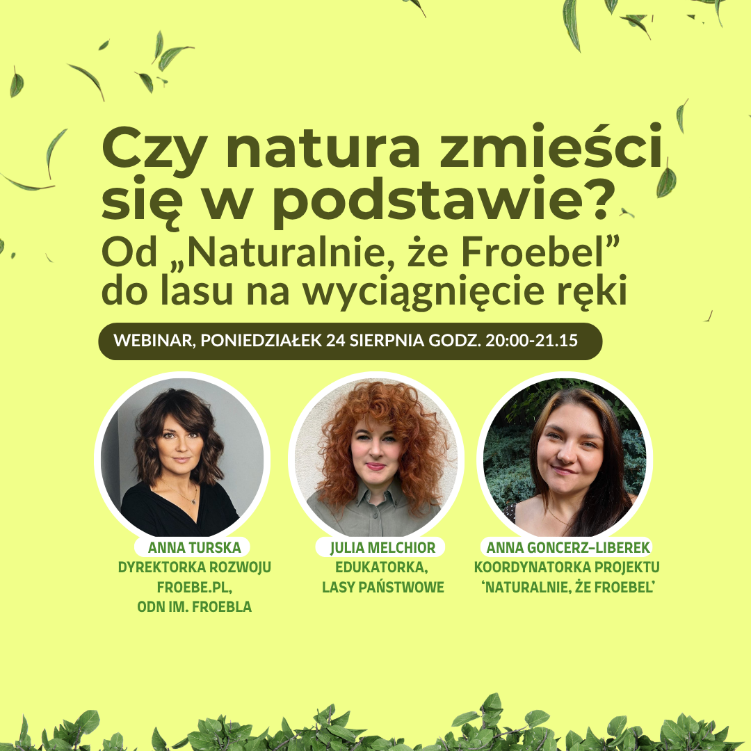 Webinar Naturalnie Froebel Post na Facebooka 12